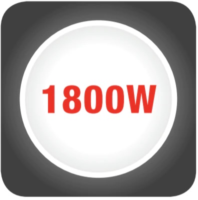 Putere maxima de 1800W