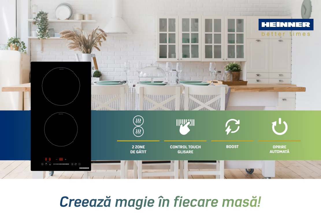 descriere plita incorporabila inductie Heinner HBHI-M2ZBSTC