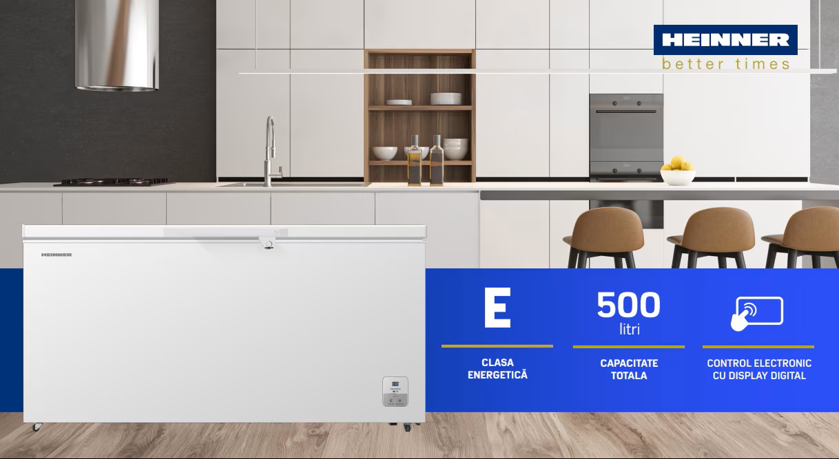 descriere Lada frigorifica Heinner HCF-HS500EE++